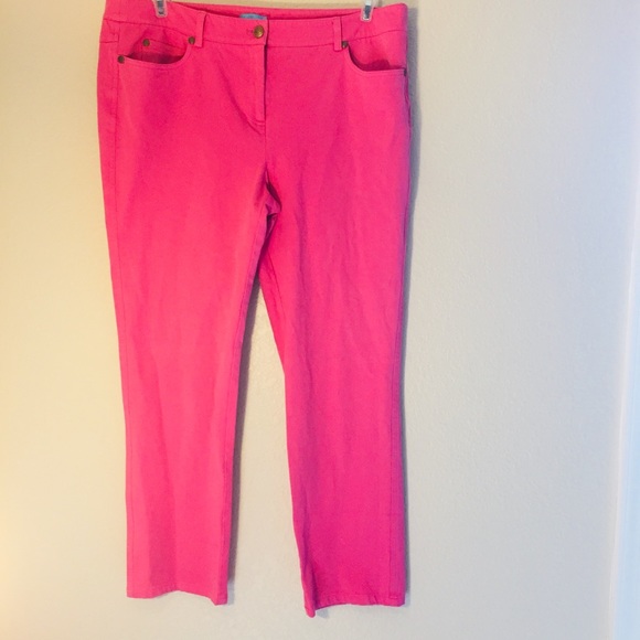 COPY - 🔥Plus sz J.McLaughlin Pink Jeans sz 14 - Picture 2 of 4
